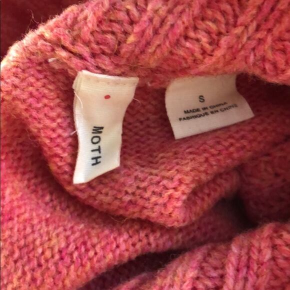 MOTH Wool Blend Turtleneck Sweater - Picture 7 of 8